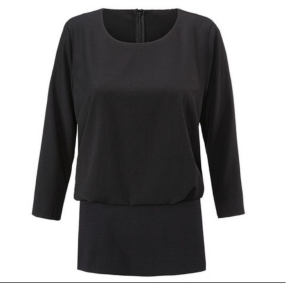 CABI | Black Indulgence Draped Blouse - Picture 2 of 9